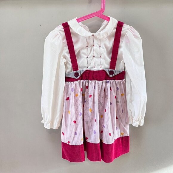 Vintage‎ Polly Flinders Suspender Dress- Size 6X - Picture 1 of 6